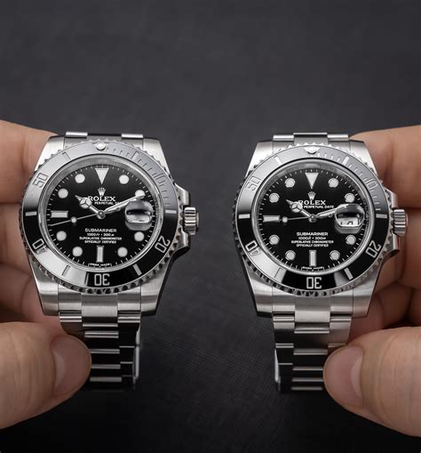 real rolex submariner vs replica